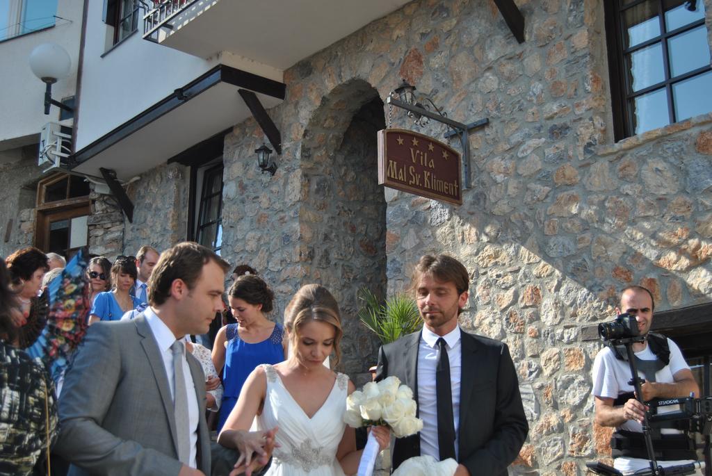 אוהריד Villa & Winery Mal Sveti Kliment מראה חיצוני תמונה